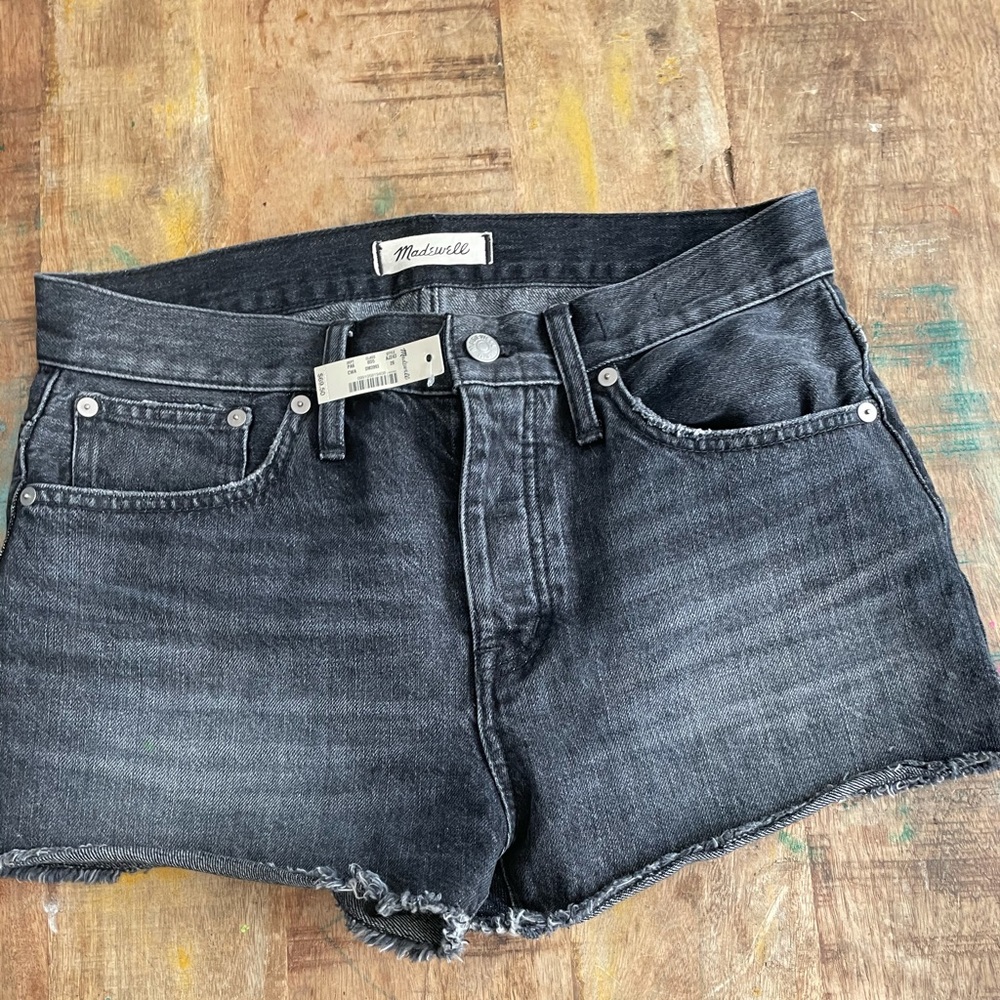 NWT - madewell cutoff denim shorts